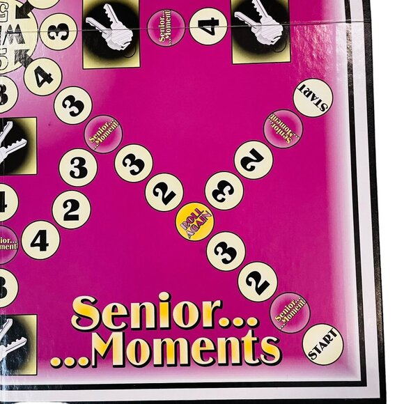 Senior Moments Board Game - Hilarious Memory Challenge For Seniors With Game Boo - Picture 12 of 12